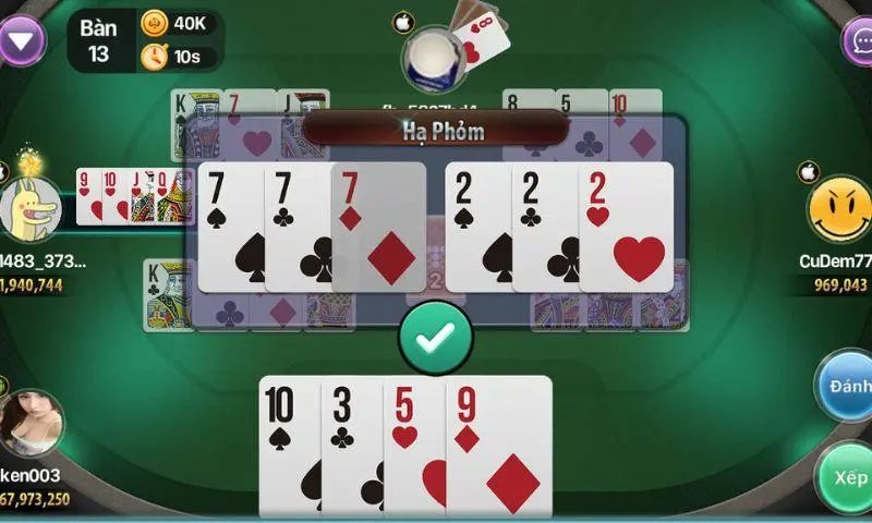 1 Game danh bai thu vi Cách chơi tả lả tại i9bet